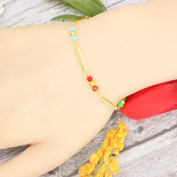 "Trendy Bracelet for Girls & Women – Cute, Adjustable & Gift-Ready | MLCRC1056 - Picture 9 of 10